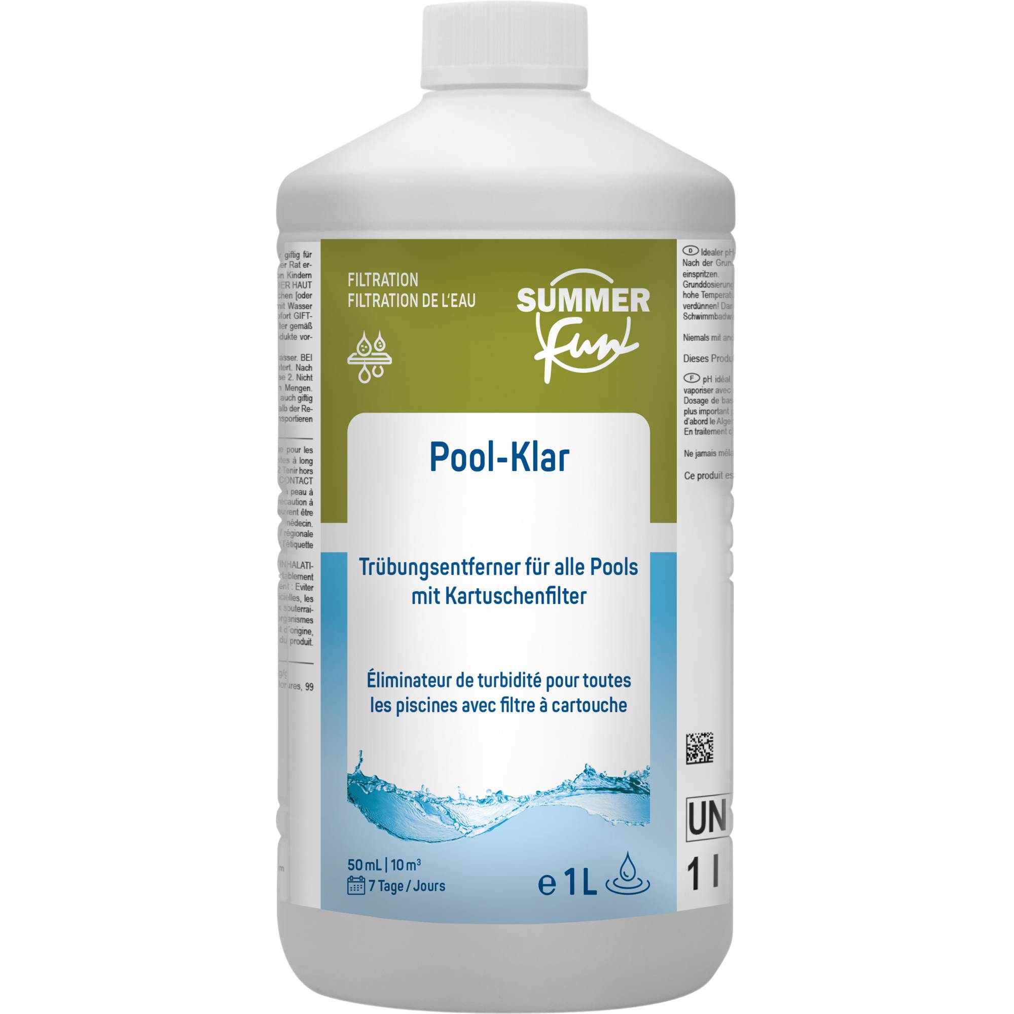 Summer Fun Pool-Klar - 1 Liter Summer Fun Pool-Klar - 1 Liter